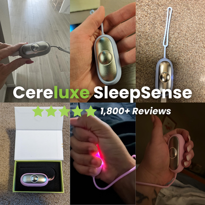Overcome Insomnia, Ease Anxiety, and Wake Up Energized with Cereluxe SleepSense.