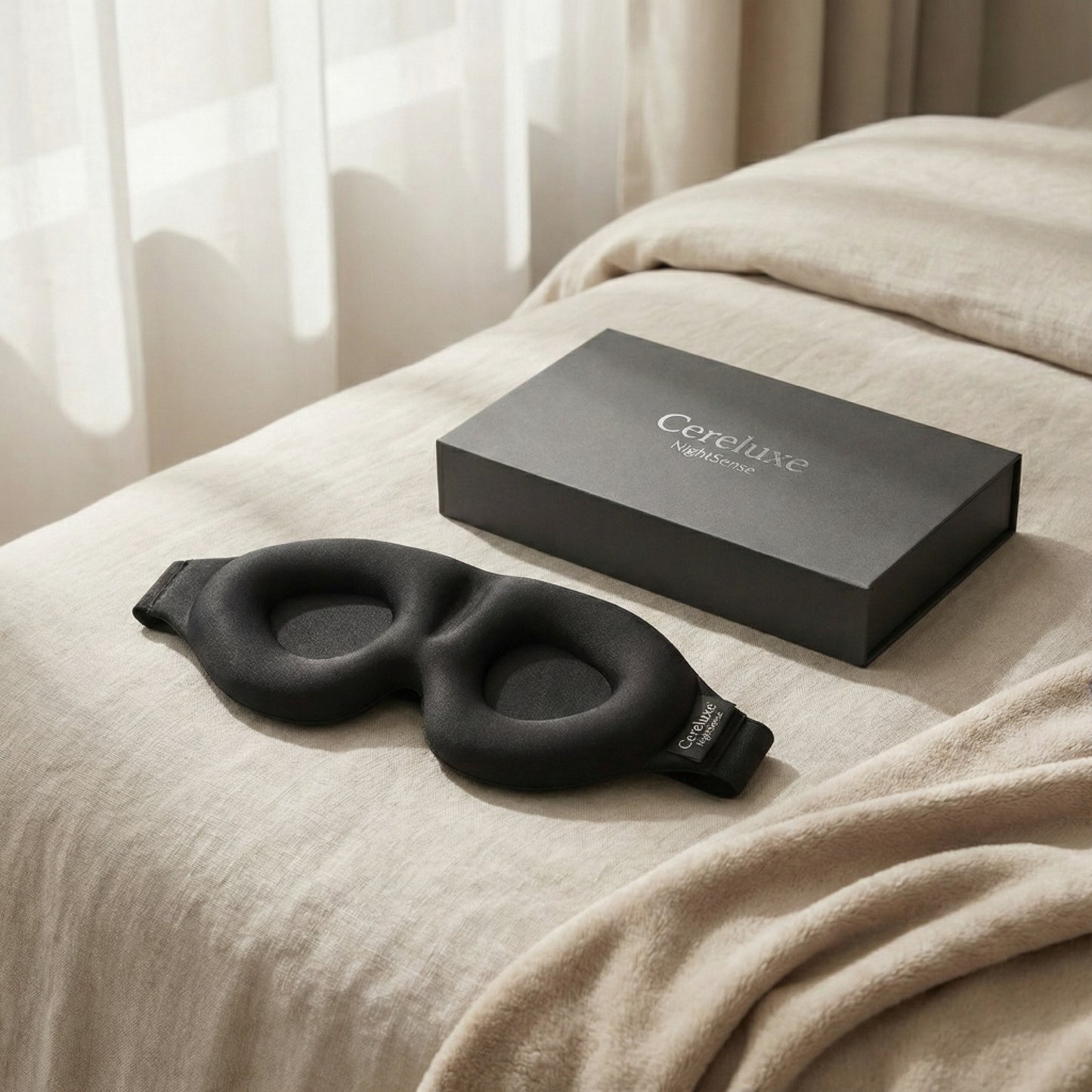 Experience Deeper Sleep and Total Darkness — Wake Up Rested with the Cereluxe NightSense